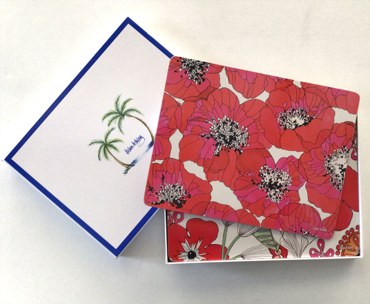 Sixties Floral Coasters & Placemats