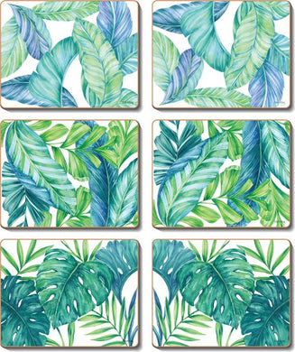 Tropical Leaves Coasters & Placemats