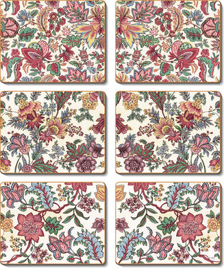 Jacobean Lily Coasters & Placemats