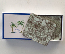 Floral Engraving Coasters & Placemats