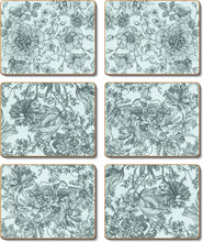Floral Engraving Coasters & Placemats