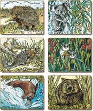Australian Animal Woodcut Coasters & Placemats