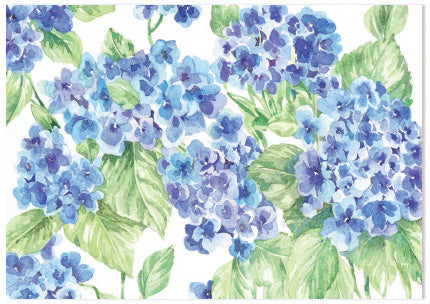 Hydrangea Watercolour - A6 Art Card