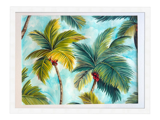 Palm Trees - Framed Artwork
