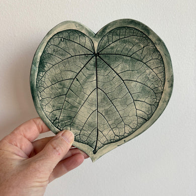 Heart Shaped Leaf Plate