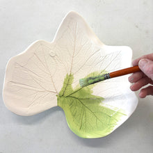 Large Leaf Platter with Ladybird