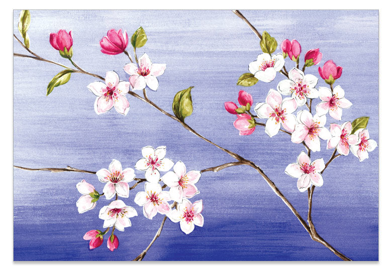 Blossom Sprig - A6 Art Card