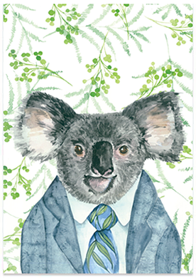 Kevin Koala - A6 Art Card