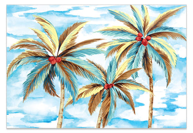 Palm Tree Dream A6 Art Card