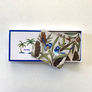 Blue Wren Coasters & Placemats