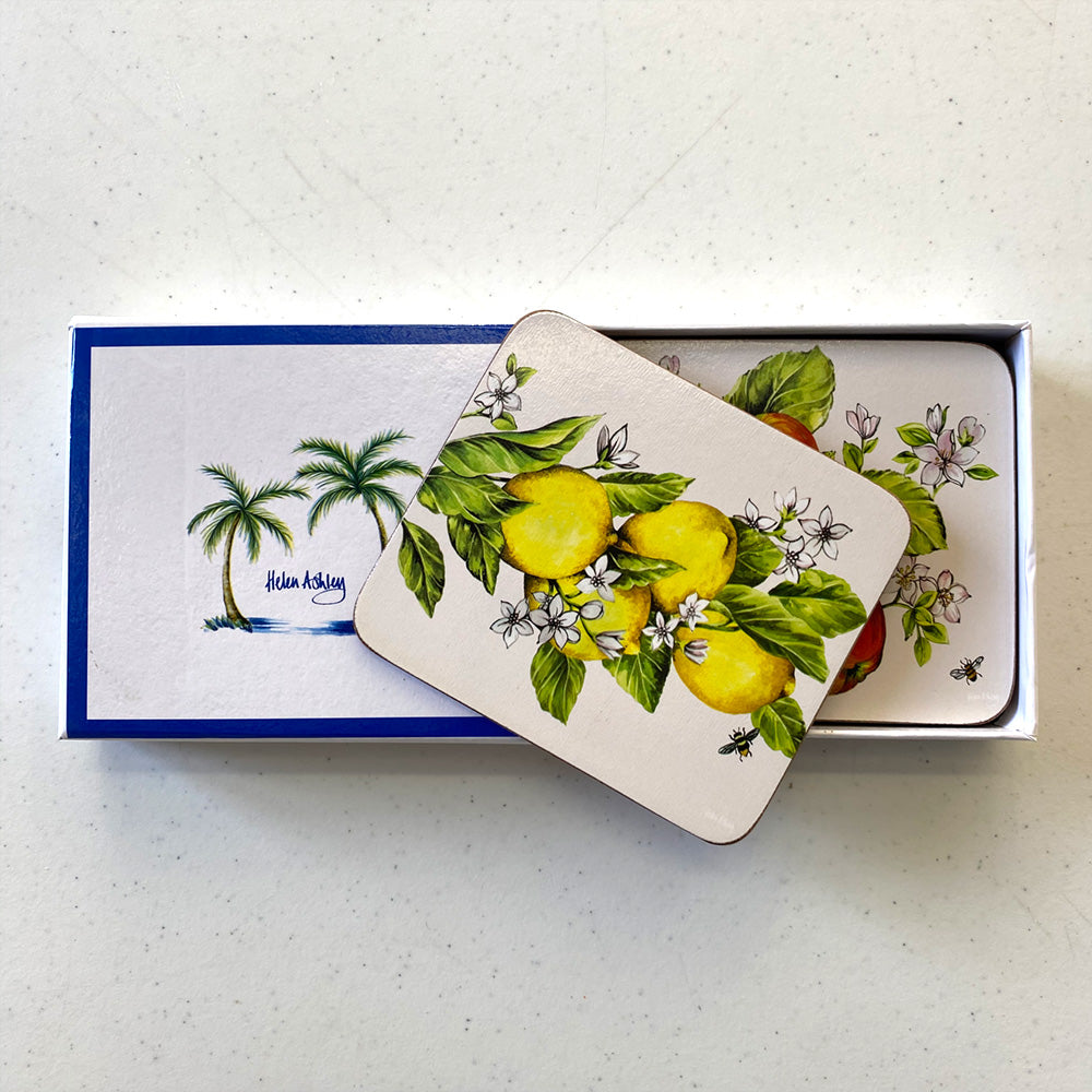 Botanical Fruit Coasters & Placemats