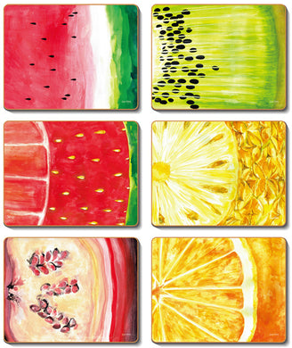 Fruit Slice Coasters & Placemats