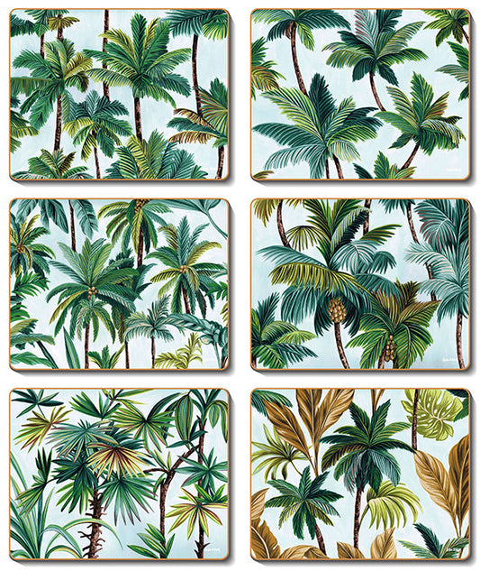 Tropical Palm Trees Coasters & Placemats