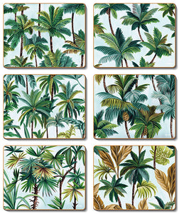 Tropical Palm Trees Coasters & Placemats