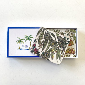 Retro Native Flora Coasters & Placemats