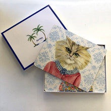 Lady Cat Luncheon Coasters & Placemats