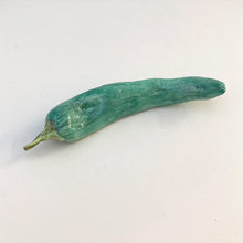 Chilli, chilli spoon rest , chilli chopstick rest or chilli porcelain sculpture