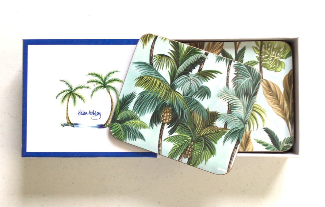 Tropical Palm Trees Coasters & Placemats