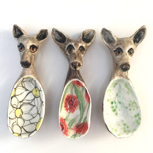 Porcelain Kangaroo Spoon