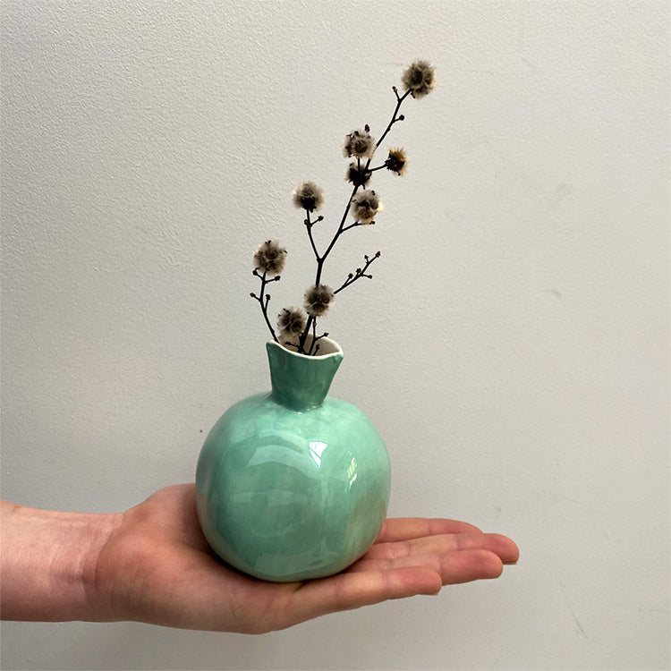 Pomegranate Vase Single Stem