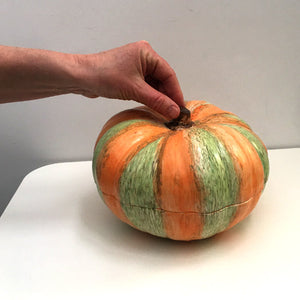 Large Pumpkin Bowl with Lid