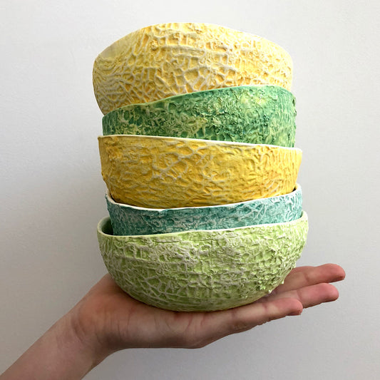 Porcelain Bowl - Rockmelon