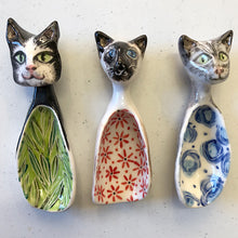 Dog and Cat Ceramic Spoons