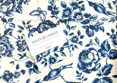 French Rose Toile Tea Towel